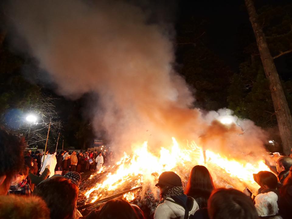 （FB転載）どんと祭、時は来たりのナゾ
